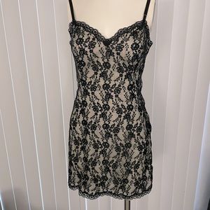 Beautiful Vintage Lace Slip Dress M